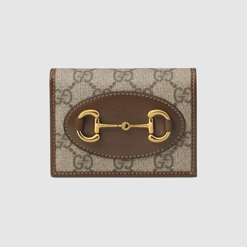 Gucci Horsebit 1955 Card Case Wallet 621887